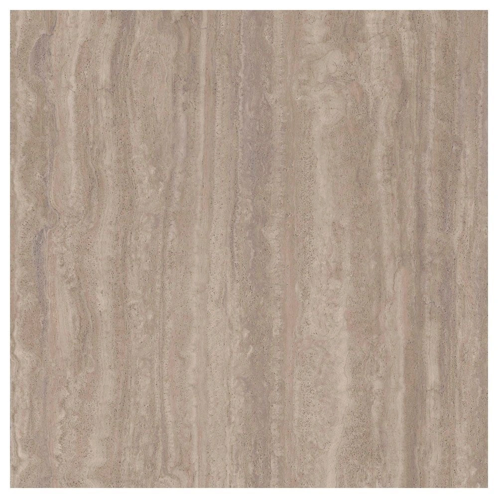 Taupe Natural Travertine Look Porcelain Tile
