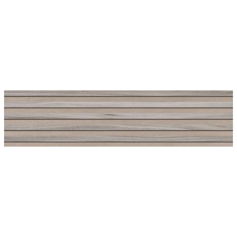 Architech Oak 12x48 Slat Gray Natural Wood Look Porcelain Tile