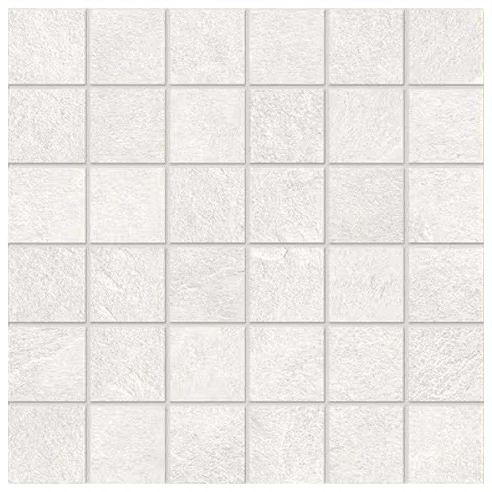 Ardoise Slate Superwhite 2x2 Mosaic Natural