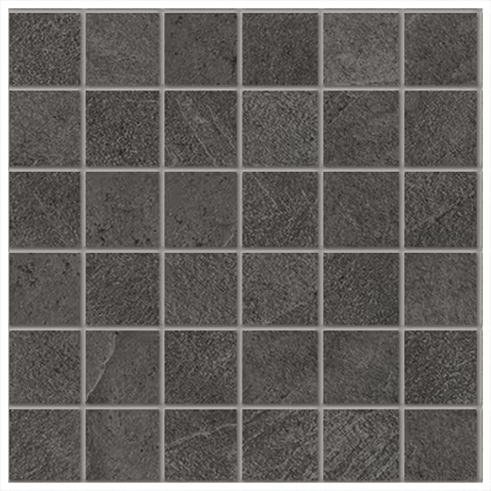 Ardoise Slate Black 2x2 Mosaic Natural
