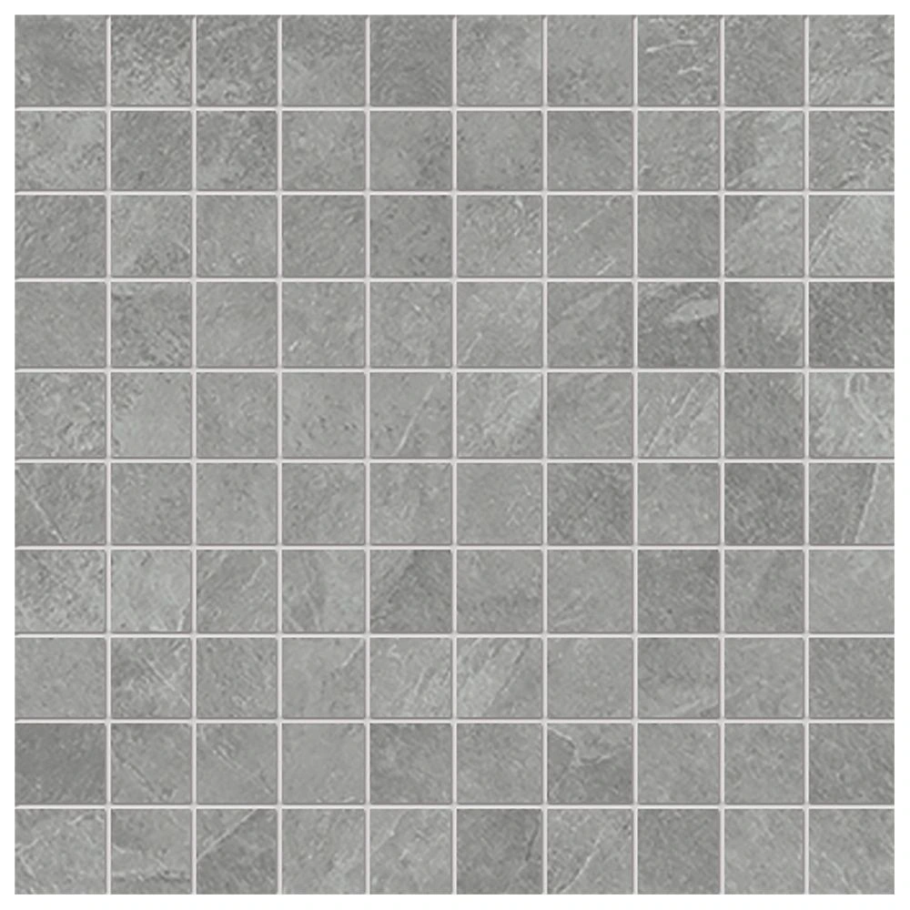 Ardoise Slate Grey 1x1 Mosaic Natural