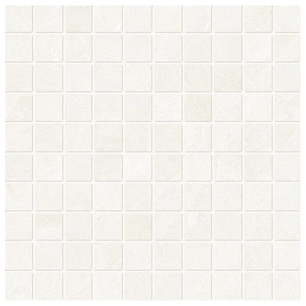 Ardoise Slate Superwhite 1x1 Mosaic Natural