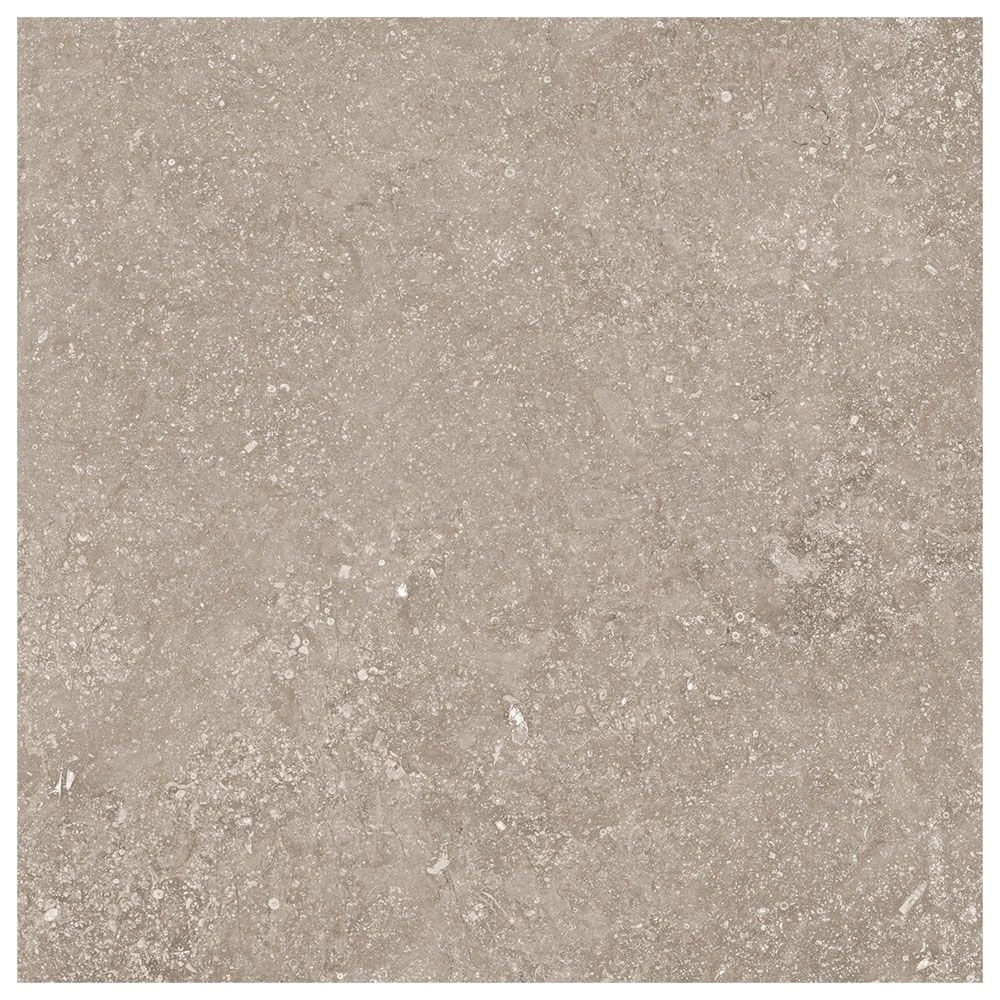 Beljn 24x24 Platinum Solitaire Unpolished Limestone Look Porcela