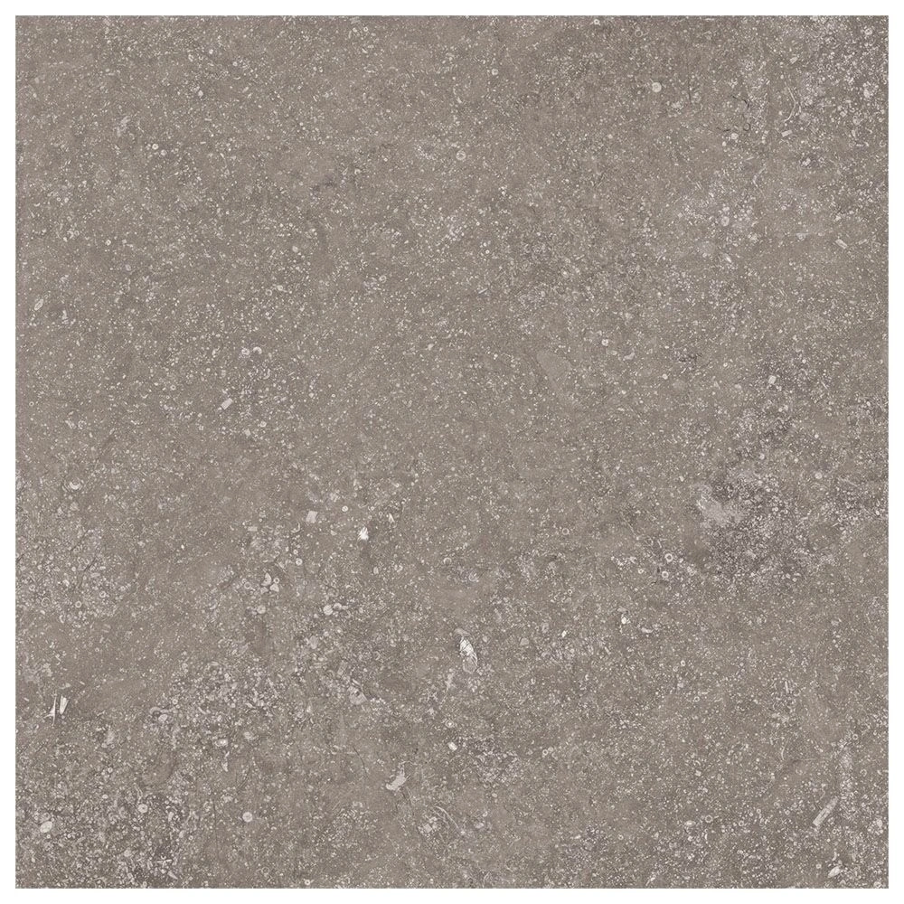 Beljn 24x24 Canal Gray Unpolished Limestone Look Porcelain Tile