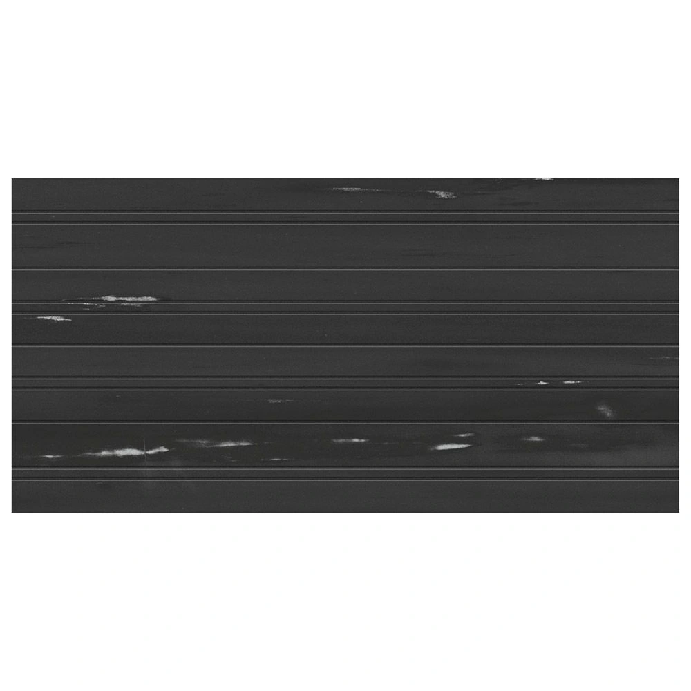 BEYOND DOLOMITE 12X24 BLACK STRIPES MATTE