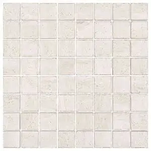 Aeterna 1.5x 1.5 Facets Mosaic Bianco Natural