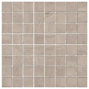 Aeterna 1.5x 1.5 Facets Mosaic Taupe Natural