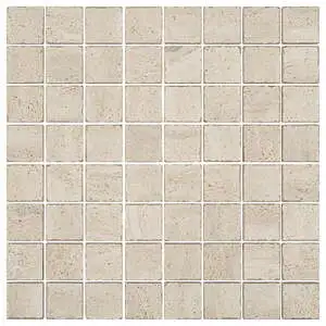 Aeterna 1.5x 1.5 Facets Mosaic Avorio Natural
