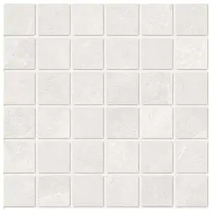 Ardoise Slate White 2x2 Mosaic Natural