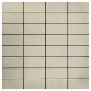 Aurore 8x8 Light Green Grid L Porcelain Tile