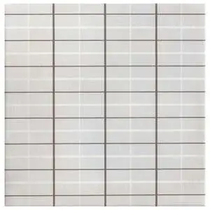 Aurore 8x8 Light Grey Grid S Porcelain Tile