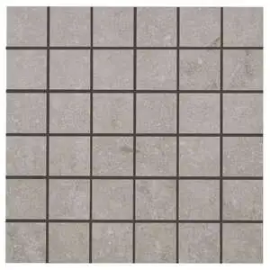 Beljn 2x2 Mosaic Platinum Solitaire Unpolished Limestone Look Po