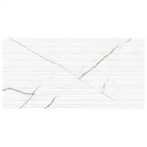 BEYOND CALCATTA 12X24 3D ETCH CLASSIC WHITE