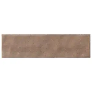 Cotto Moderno Marron 3X10 Wall Tile Unpolished Terracotta Look C