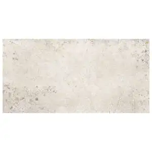 White Natural Rectified Concrete Look Porcelain Tile