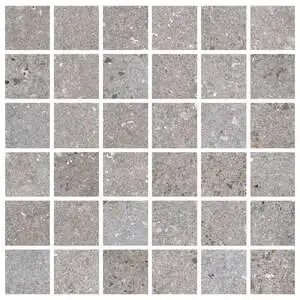 Lab 2x2 Square Mosaic on 12x12 Sheet Ash Natural
