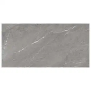 Steel Matte Marble Look Porcelain Tile