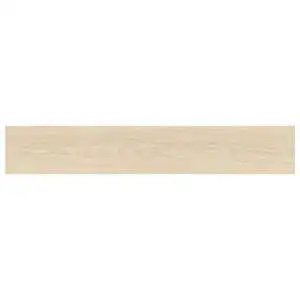 Log Select 8x48 Ivory Pure Matte Wood Look Porcelain Tile