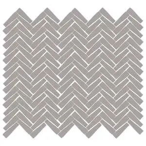Nash 11x11 Midtown Silver Glass Mosaic Tile