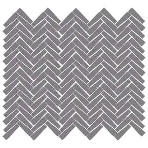 Nash 11x11 Midtown Ash Glass Mosaic Tile