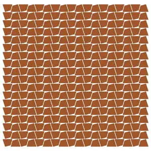 Nash 12x12 Broadway Amber Glass Mosaic Tile