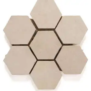 Pebble Beach Hex Mosaic