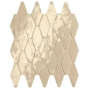 Piper Rombi Mosaic Beige Brilliante Porcelain Tile
