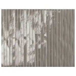 Piper Tratti Mosaic Grigio Fumo Brilliante Porcelain Tile