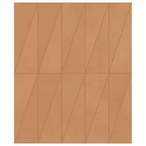 Pottery 12x13 Cuneo Mosaic Mattone Matte Terracotta Look Porcela