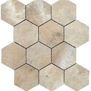 Natural Hexagon Mosaic