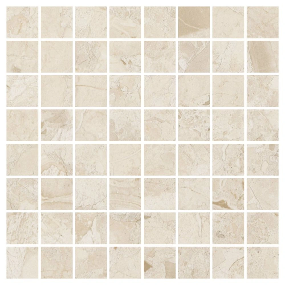 Breccia 1.5x1.5 Mosaic Mandorla Natural Porcelain Tile