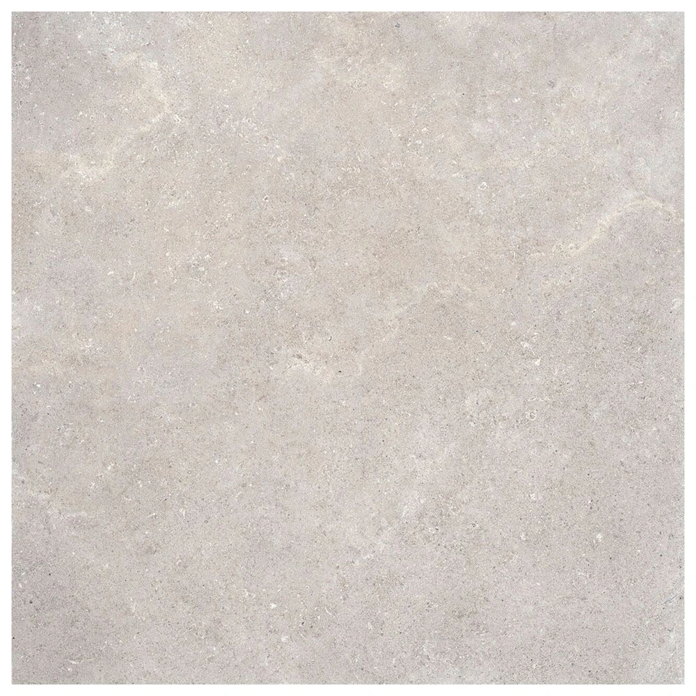 Gris Matte Limestone Look Porcelain Tile