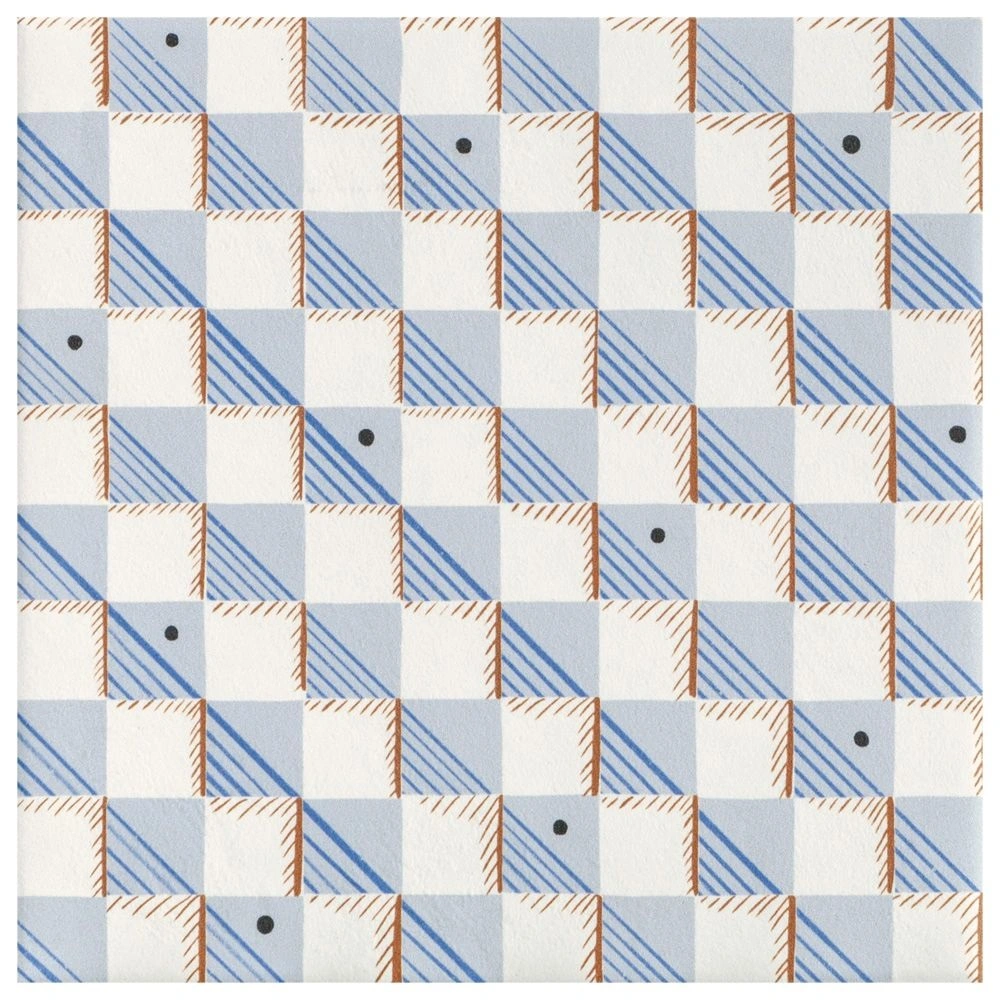 Dintorni 8x8 Dama Sole Porcelain Tile