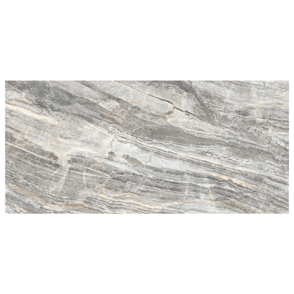 Dolcissima 60x126 Grigio Trambisera A Bookmatch Polished Finish