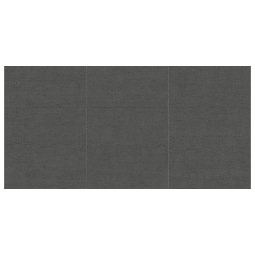 Fray X 12x24 Graphite Matte Fabric Look Porcelain Tile