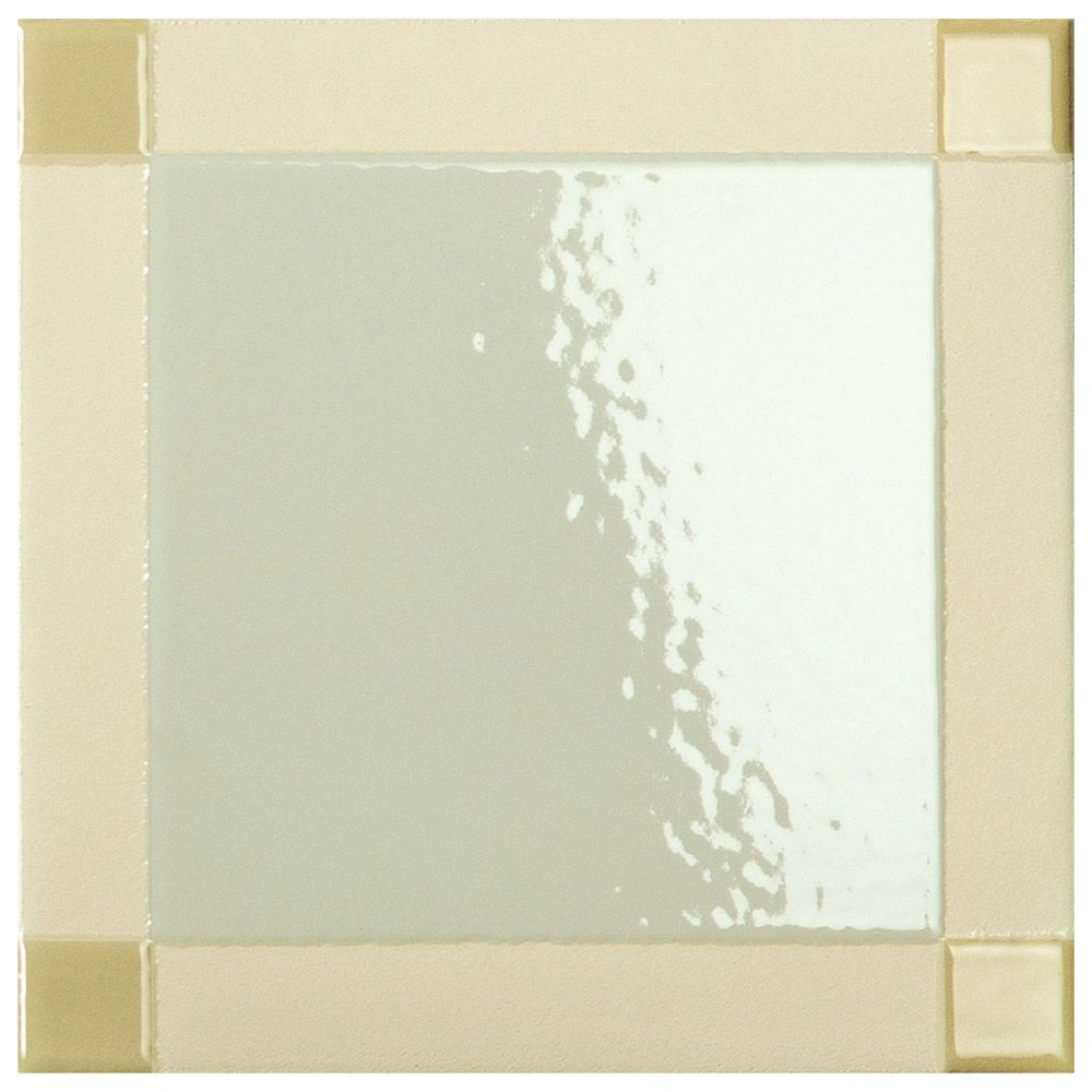 Homage to the Square 6x6 Dash Sage Porcelain Tile