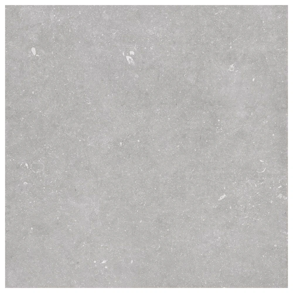 Drift Grey Matte Limestone Look Porcelain Tile