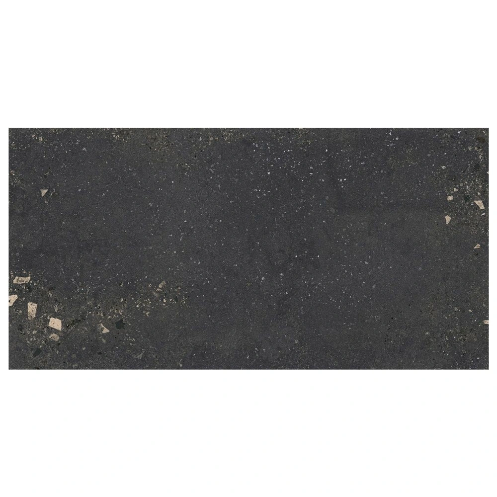 Coal Natural Rectified Concrete Look Porcelain Tile