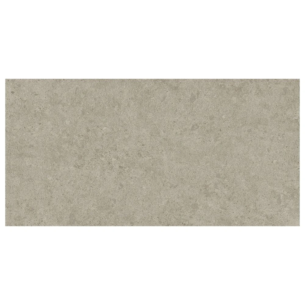 Silver Matte Limestone Look Porcelain Tile