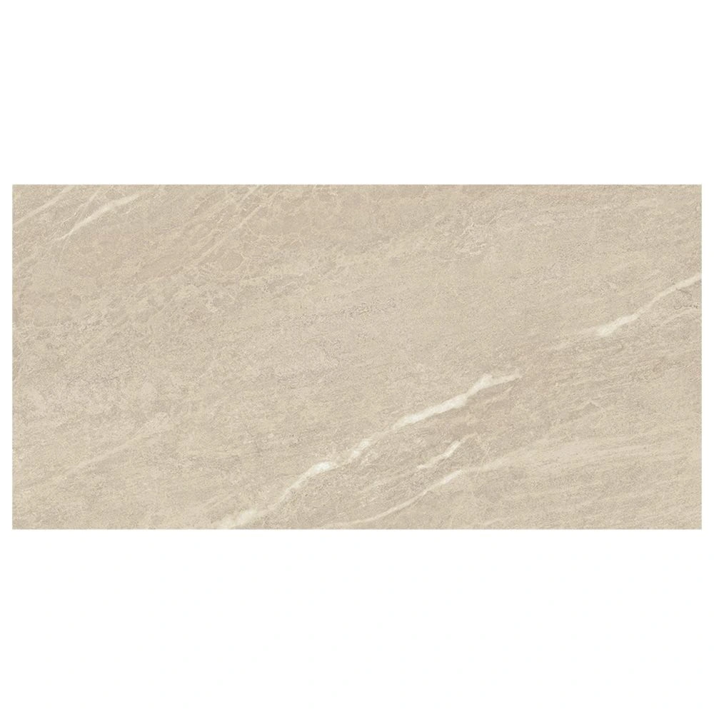 Cream Matte Marble Look Porcelain Tile