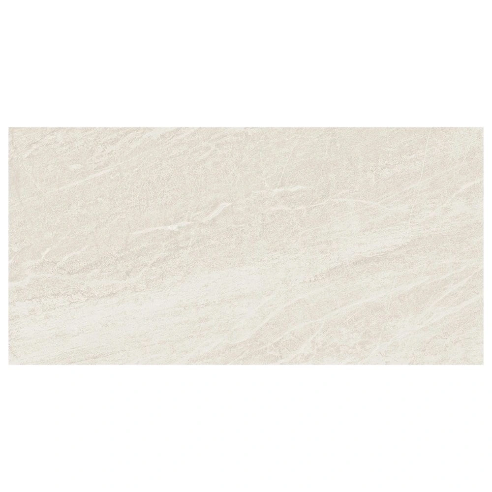 White Matte Marble Look Porcelain Tile