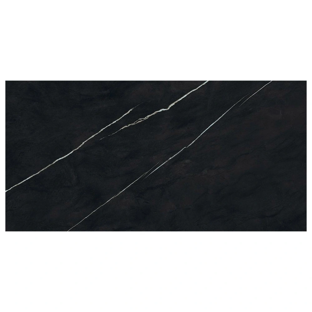 Black Origin Matte Marble Look Porelain Tile