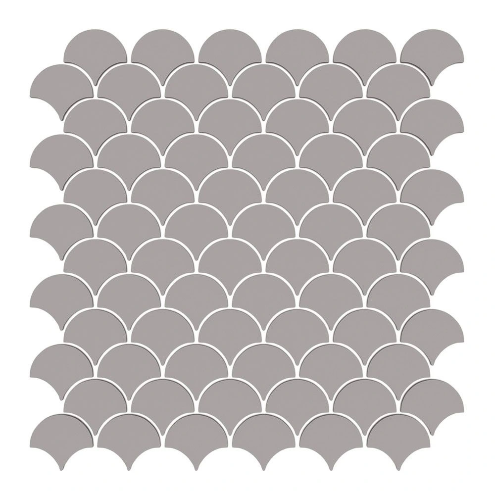 Nash 11x12 Brentwood Silver Glass Mosaic Tile