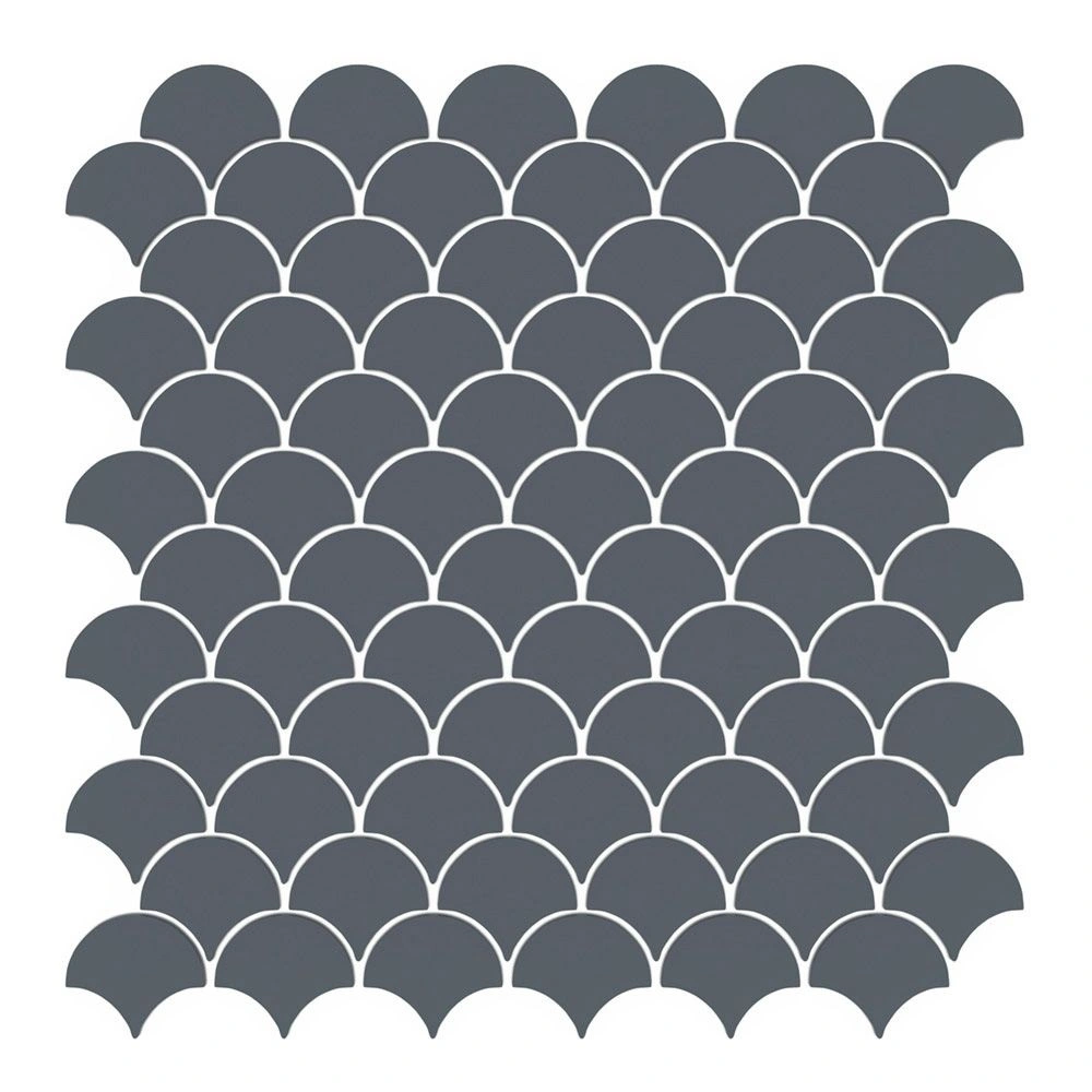 Nash 11x12 Brentwood Indigo Glass Mosaic Tile