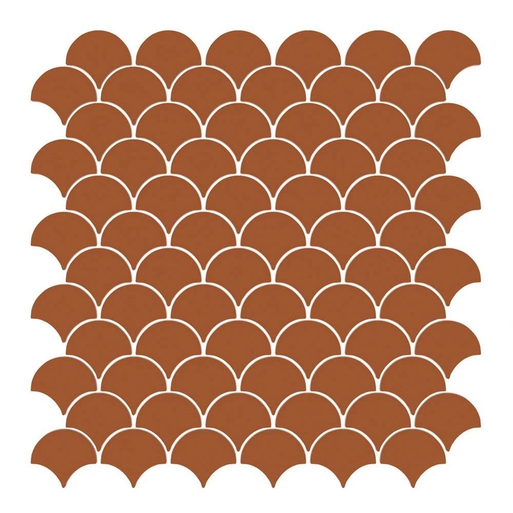 Nash 11x12 Brentwood Amber Glass Mosaic Tile
