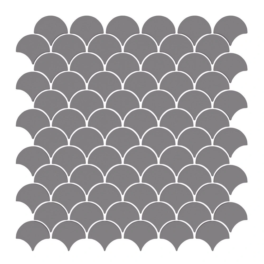 Nash 11x12 Brentwood Ash Glass Mosaic Tile