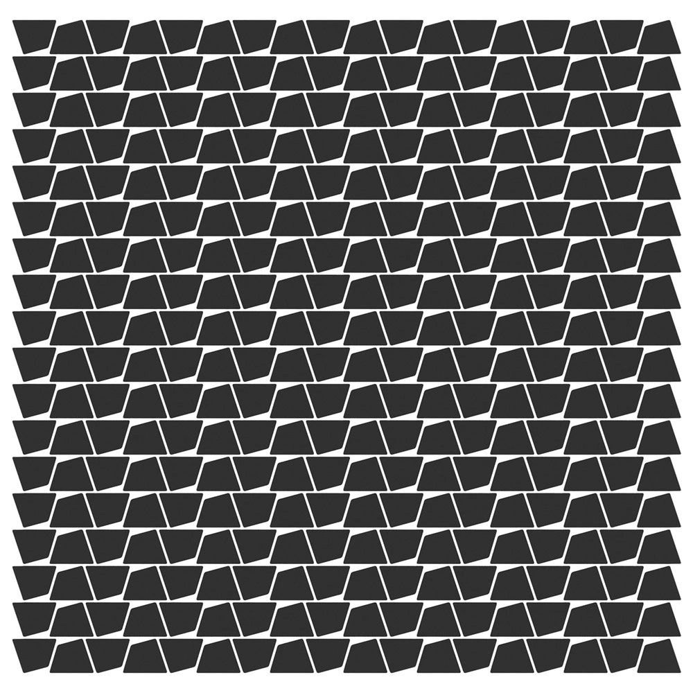 Nash 12x12 Broadway Black Glass Mosaic Tile
