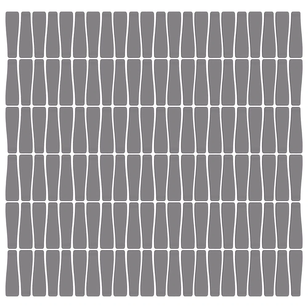 Nash 12x12 Sobro Ash Glass Mosaic Tile