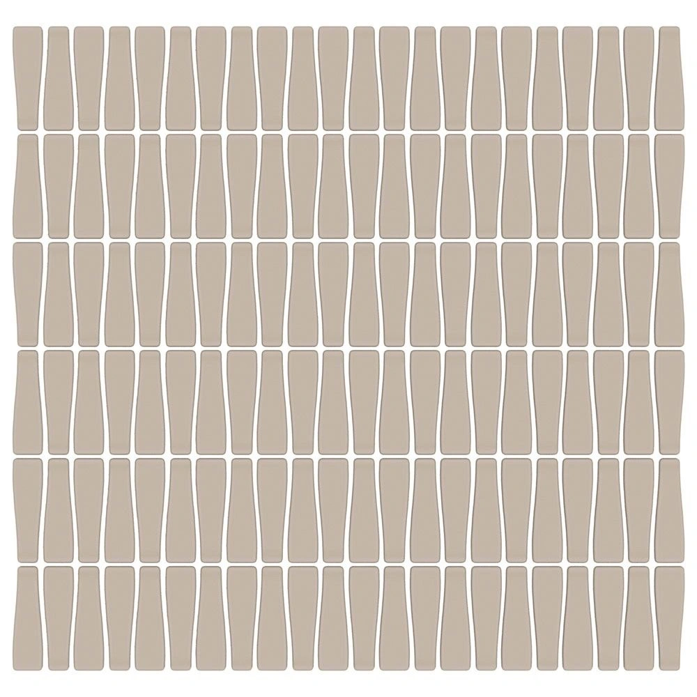 Nash 12x12 Sobro Sand Glass Mosaic Tile