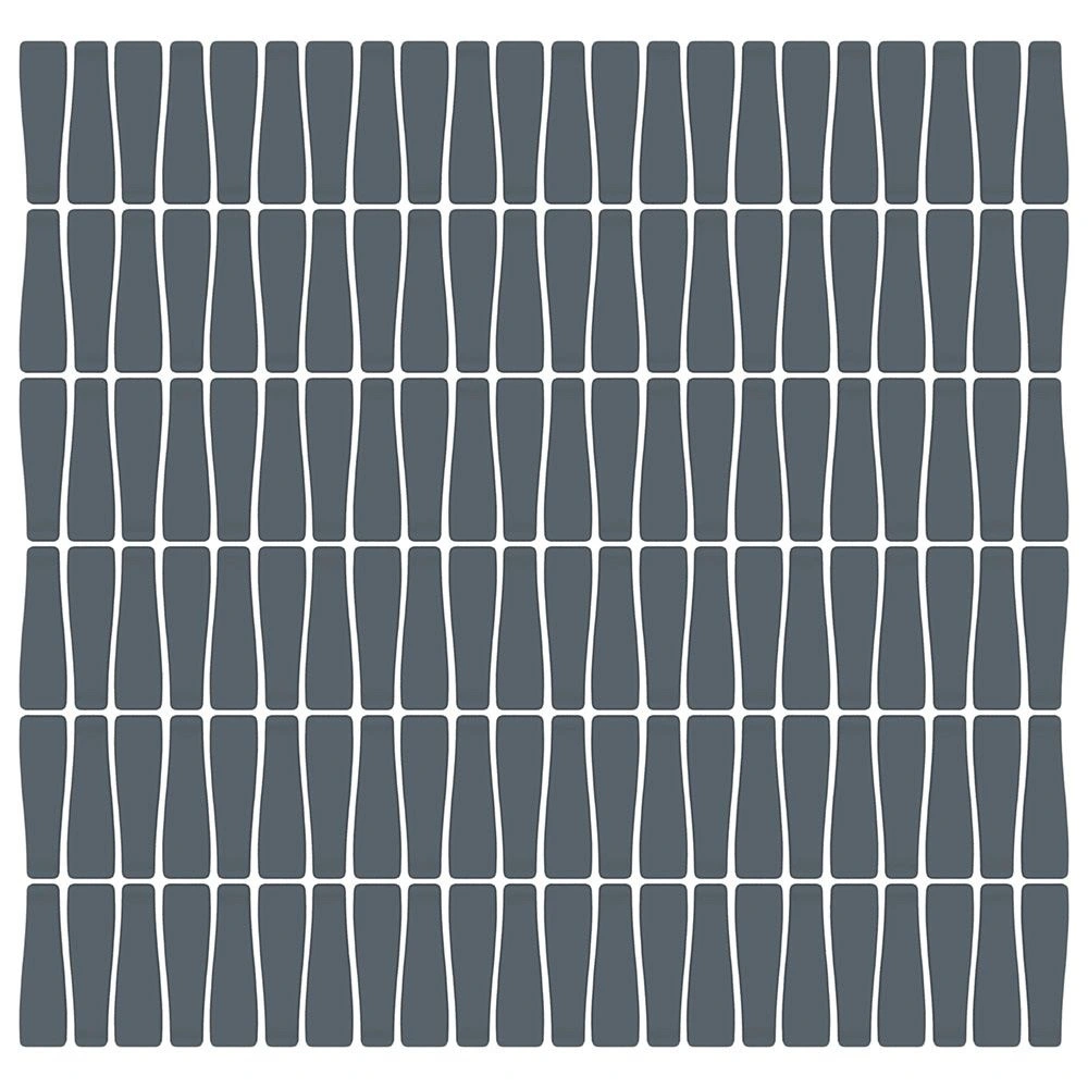 Nash 12x12 Sobro Indigo Glass Mosaic Tile